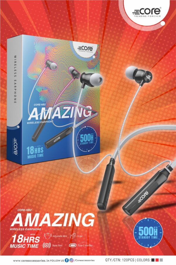Core-NB2 Wireless Earphones