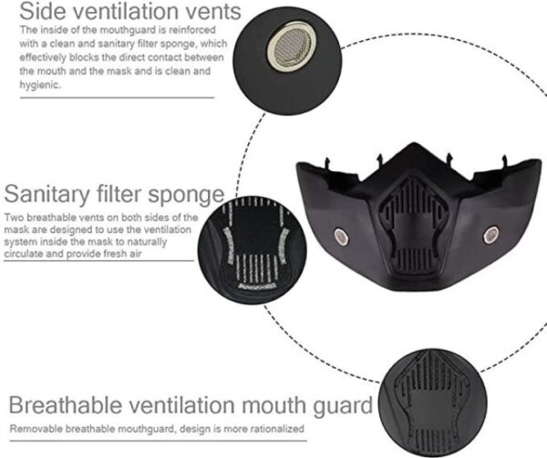 Versatile Motorcycle Helmet Goggles with Detachable Mask - Image 4
